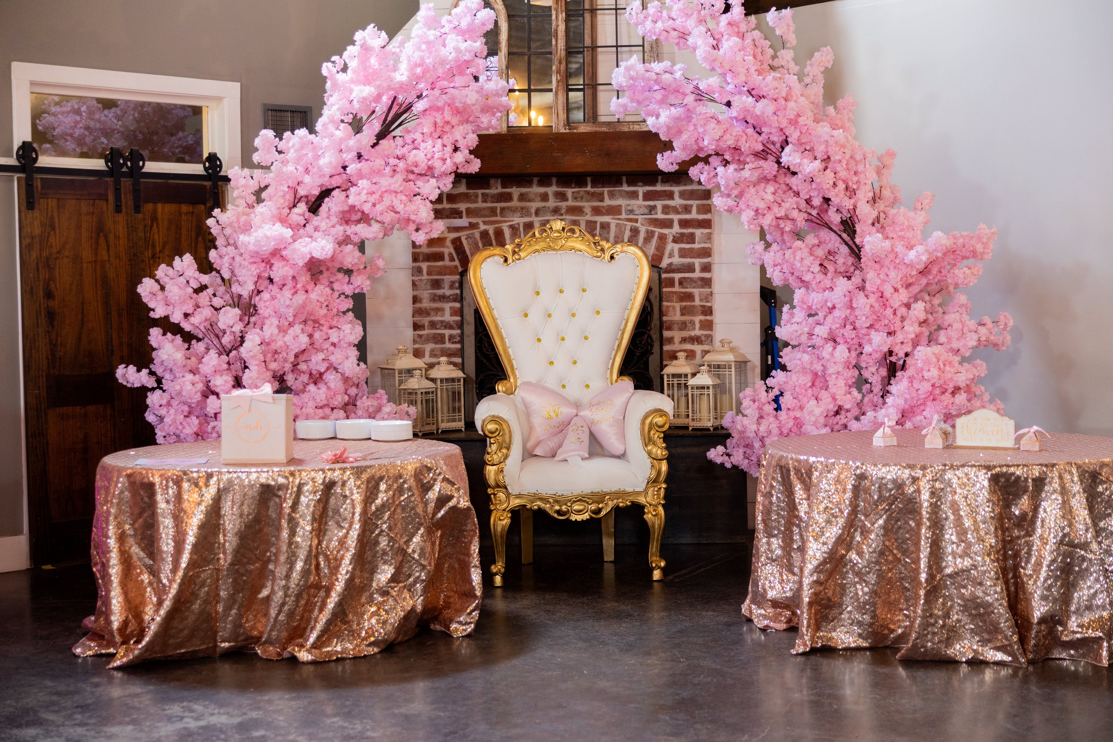 Pink arch RENTAL (8 hrs)