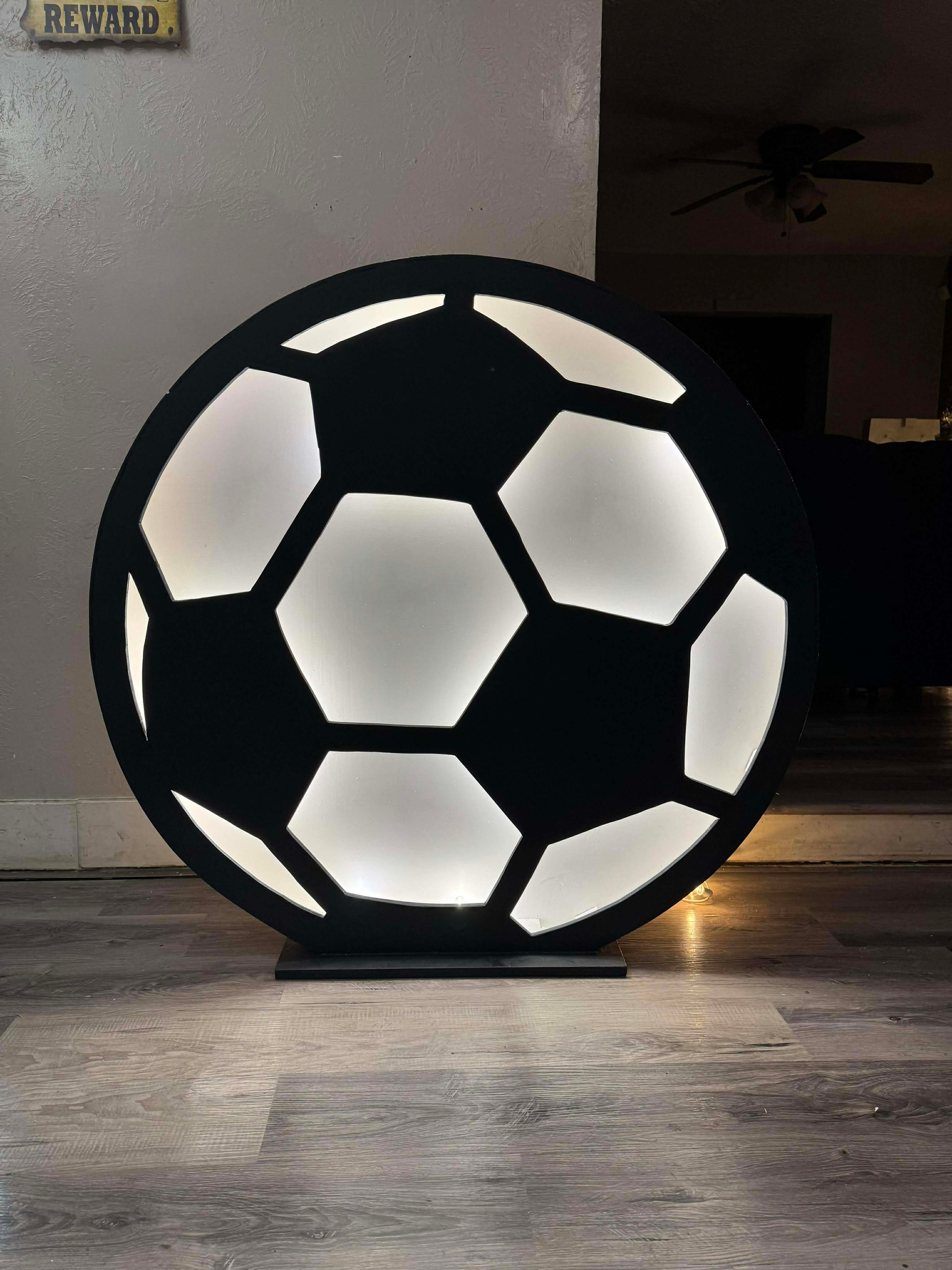 Soccer Marquee letter