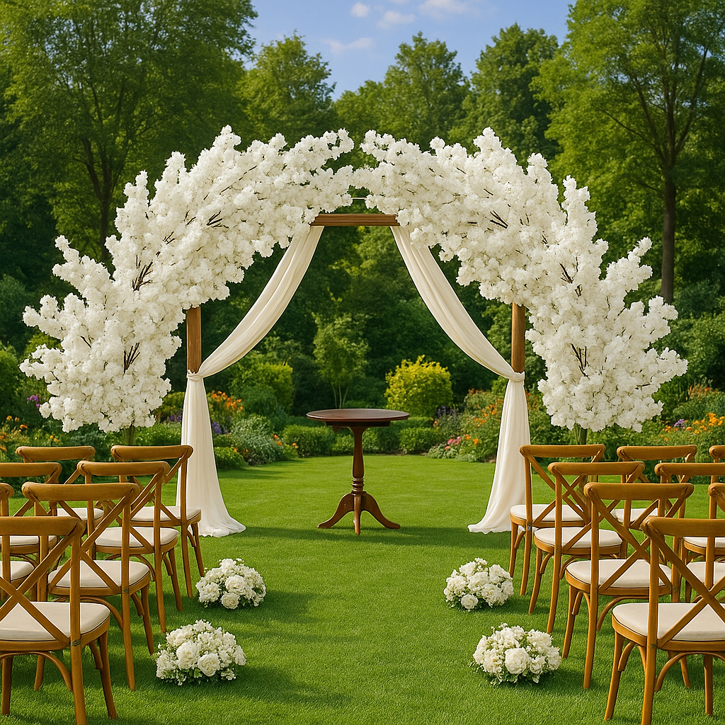 White arch RENTAL (8 hrs)