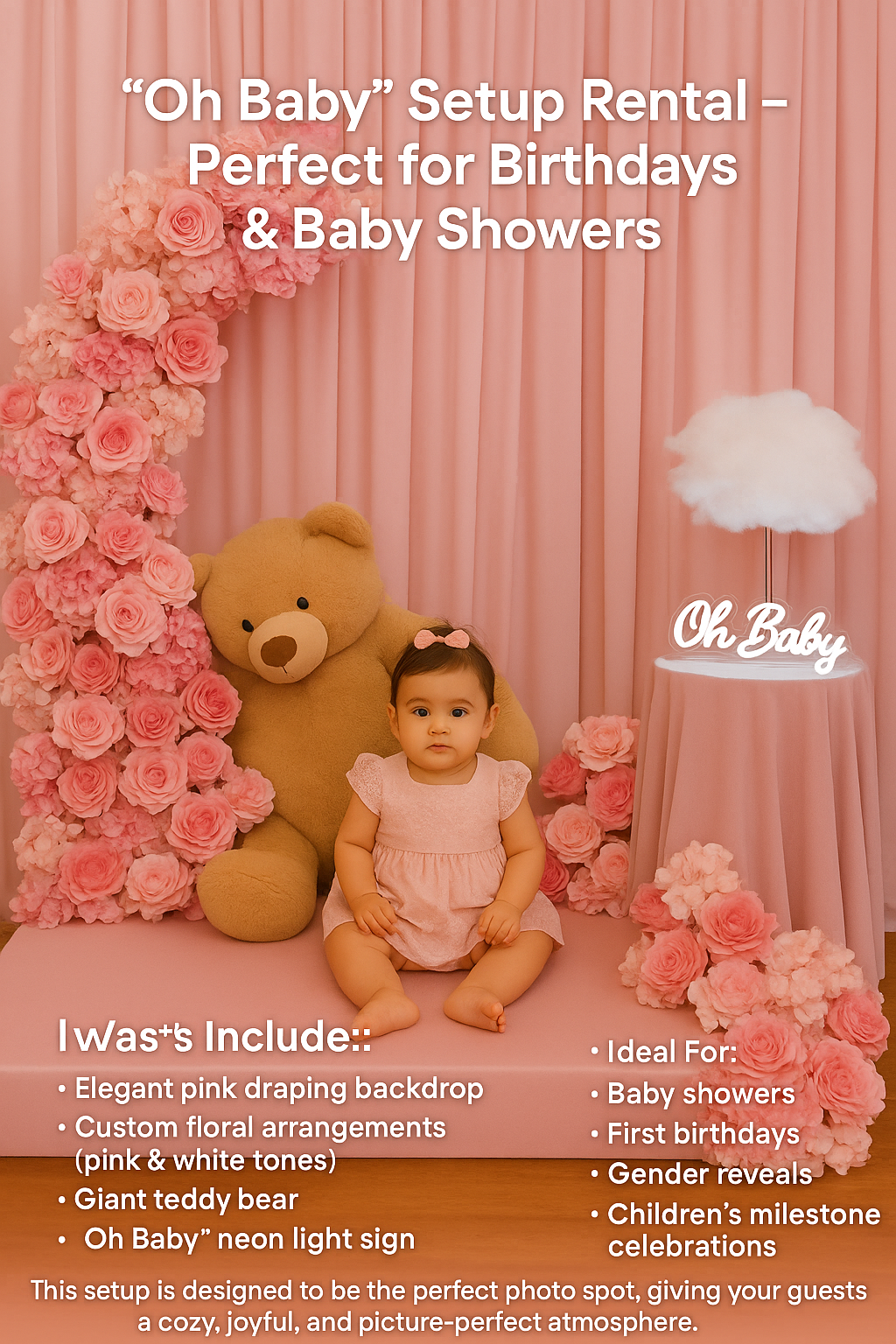 Baby girl Moon setup